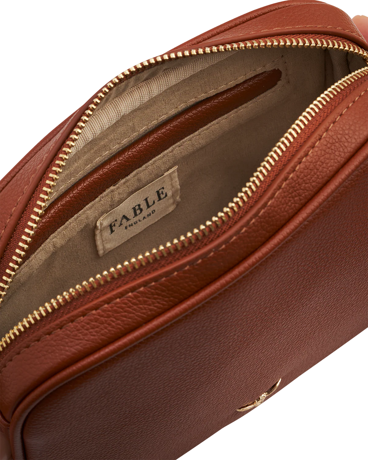 Alice Camera Bag in Tan - Image 5