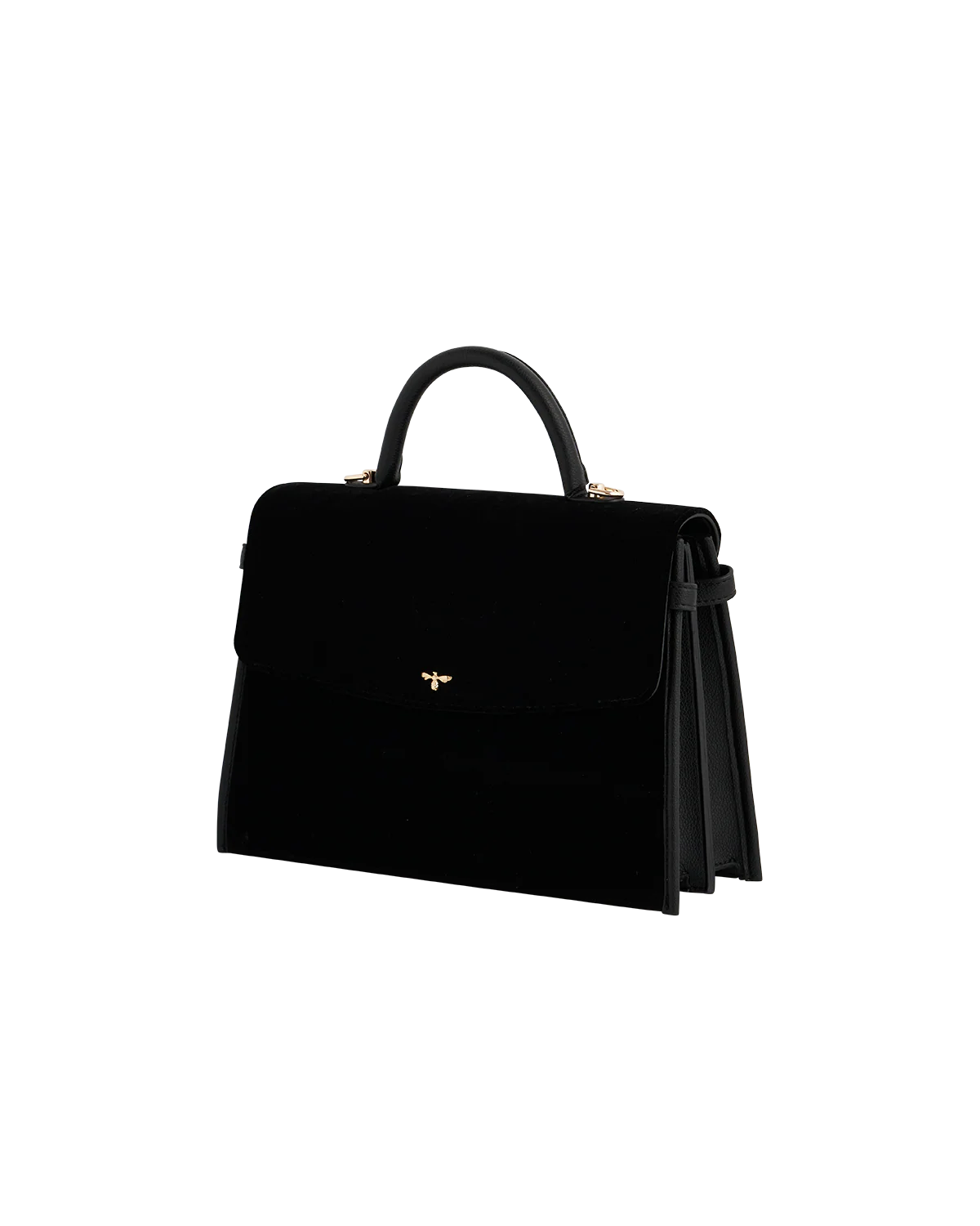 Black Structured Tote Medium - Image 6