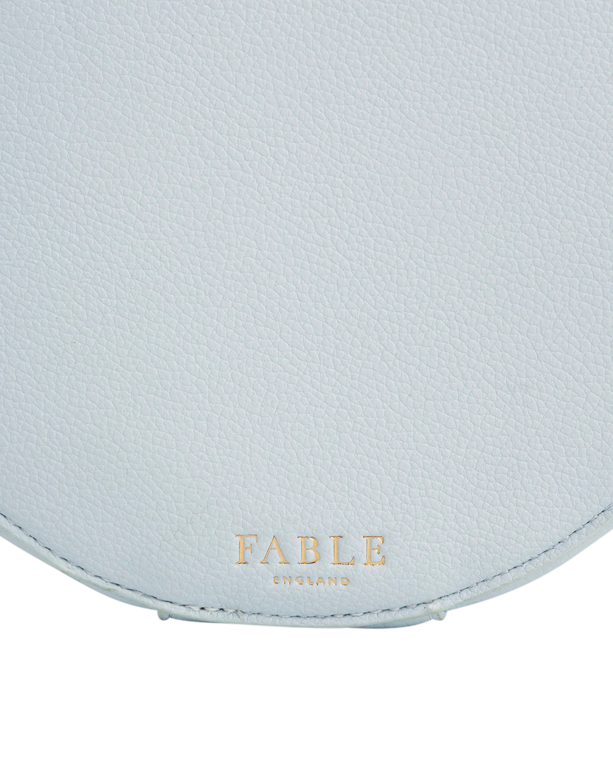 Isabel Floral Bow Blue Embroidered Circle Bag - Image 7