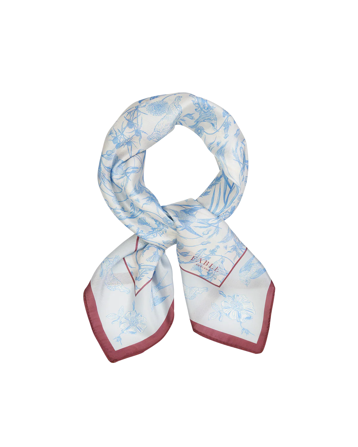 Bunny Blues Square Scarf - Image 3