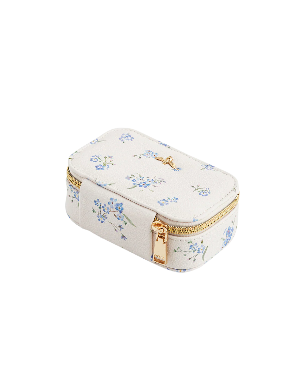 Cream Floral Jewellery Box Small - Image 5