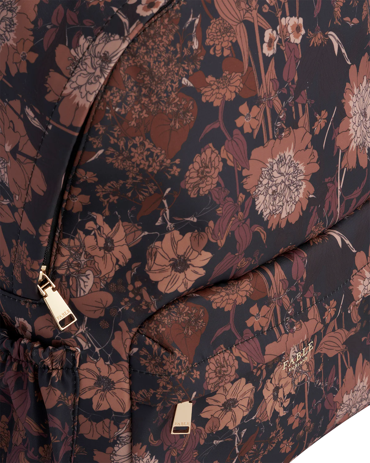 Deco Blooms Large Black Backpack - Image 6