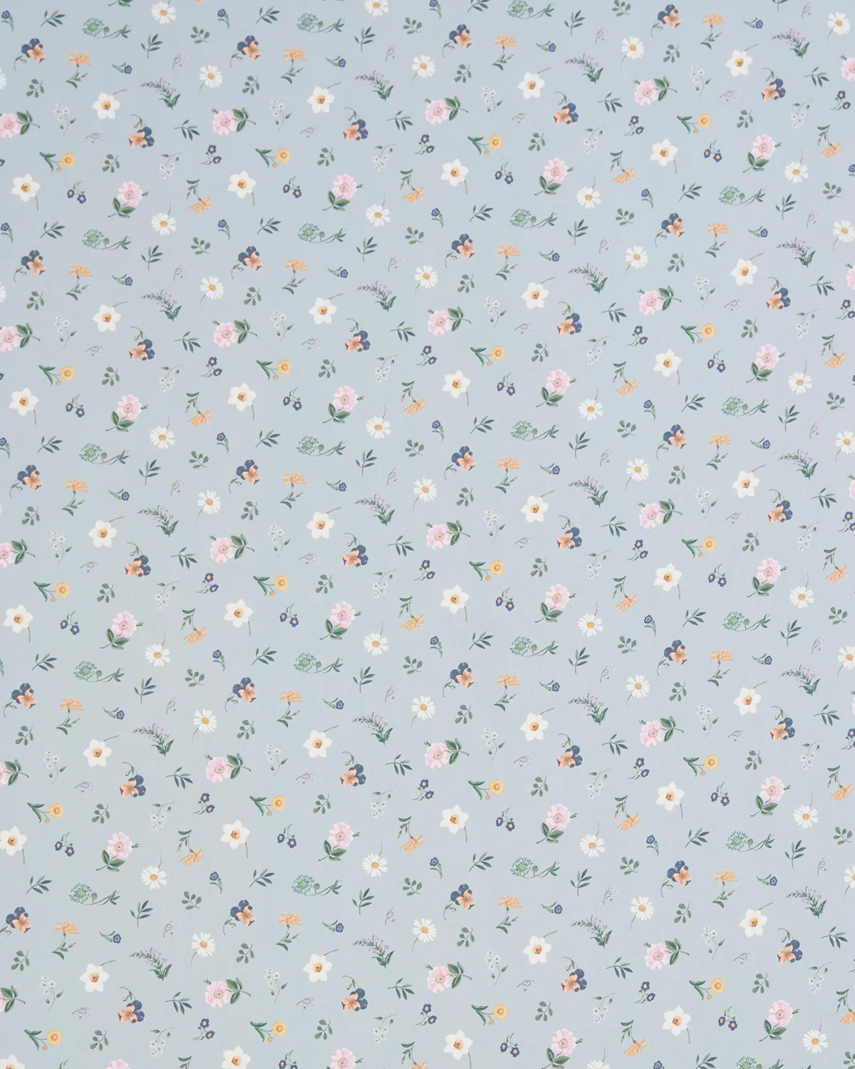 Ditsy Sprigs Silky Scarf - Image 3