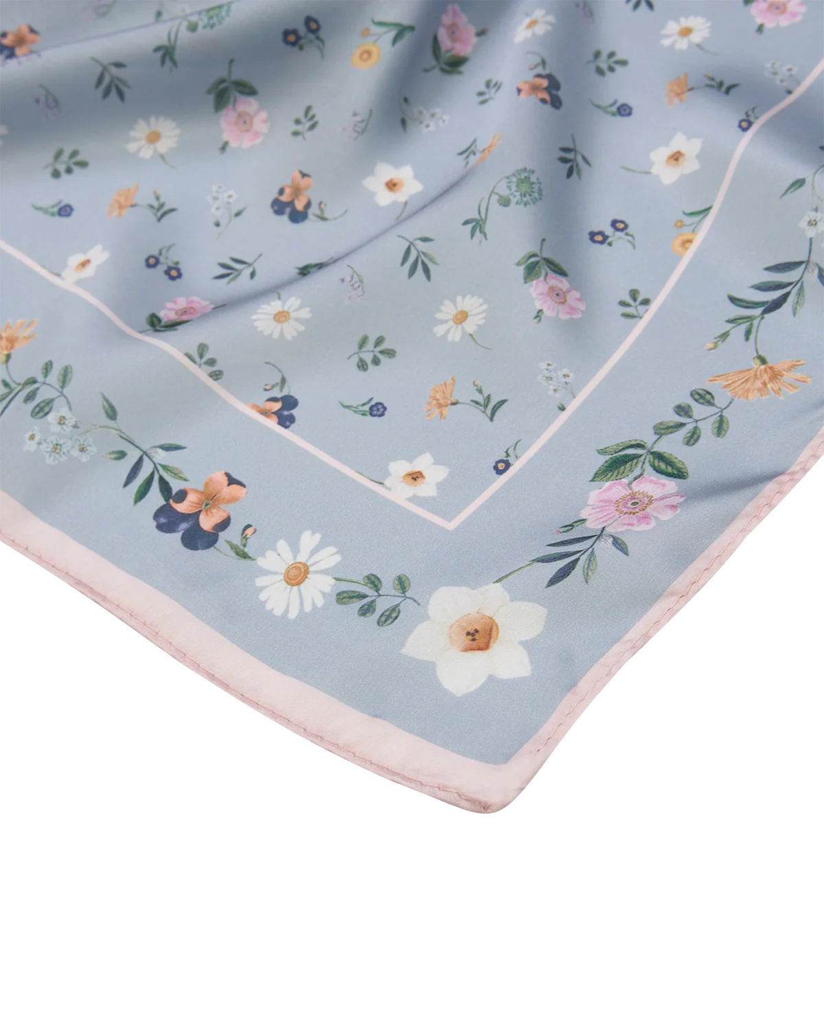 Ditsy Sprigs Silky Scarf - Image 4