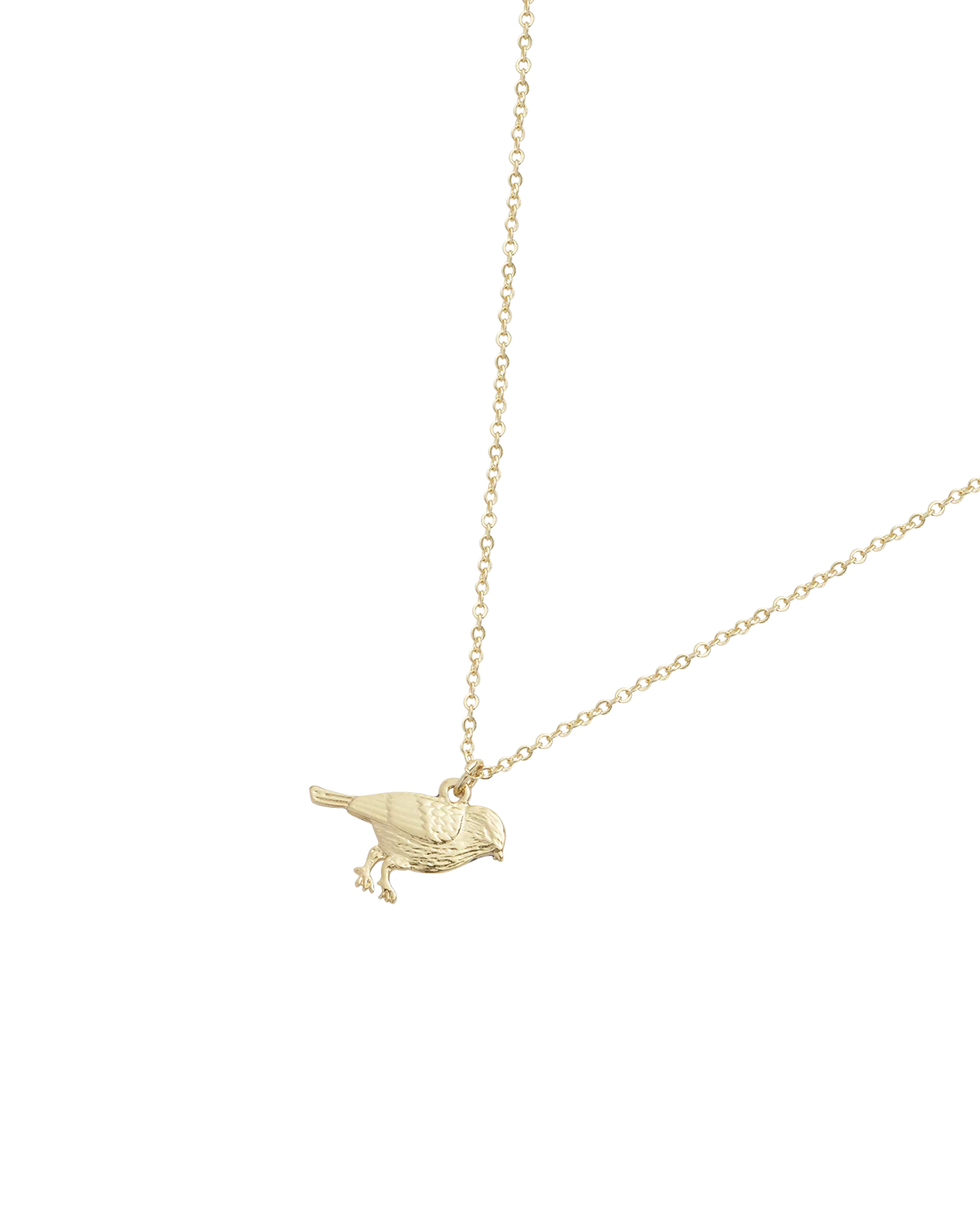Enamel Blue Tit Short Necklace - Image 4