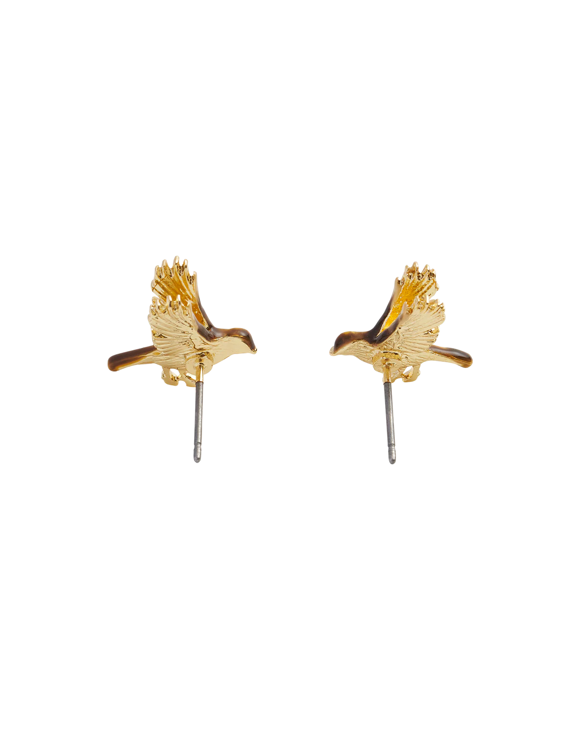 Enamel Flying Robin earrings - Image 5