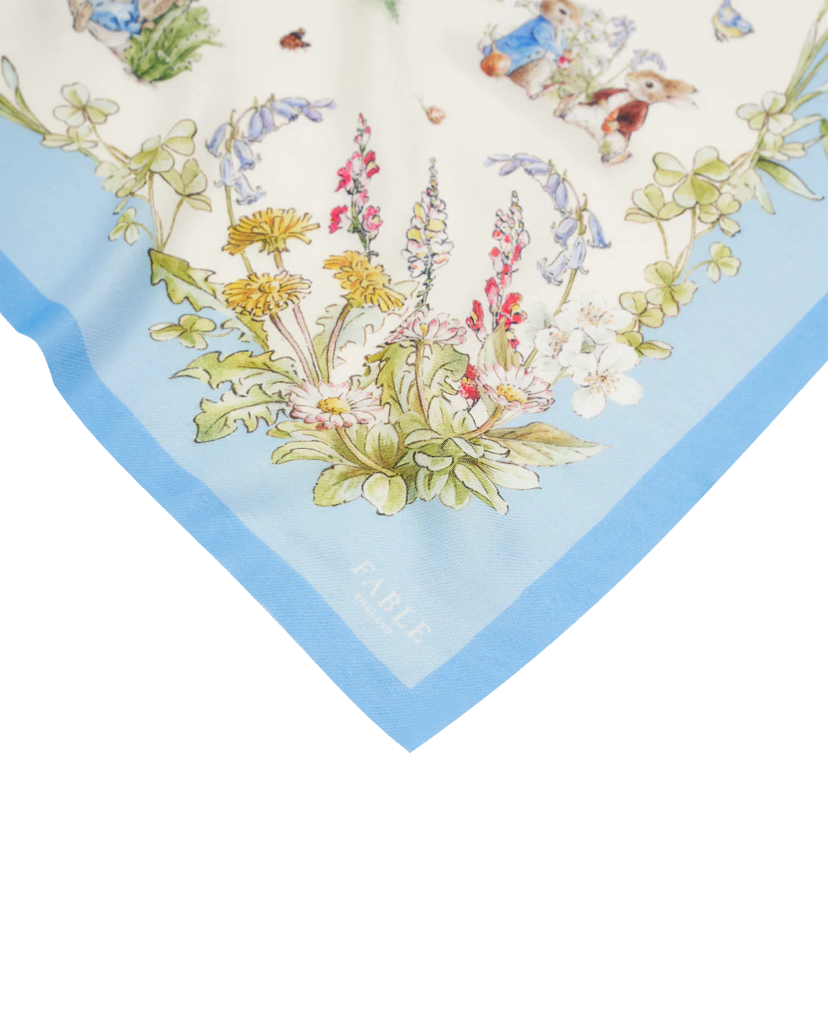 Fable England x Peter Rabbit Cream Rectangle Scarf - Image 3