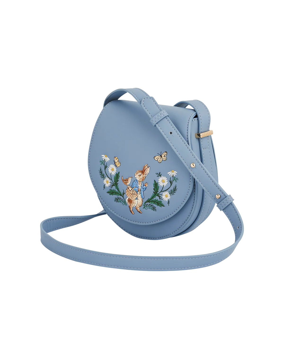 Fable England x Peter Rabbit Blue Saddle Bag - Image 4