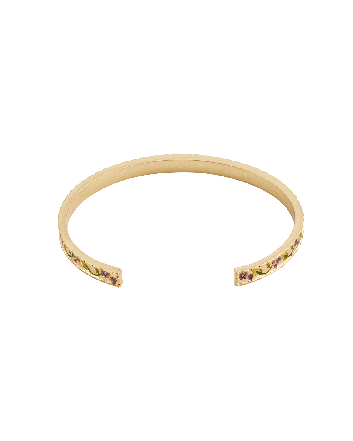 Gold Blackberry Bramble Bangle - Image 6