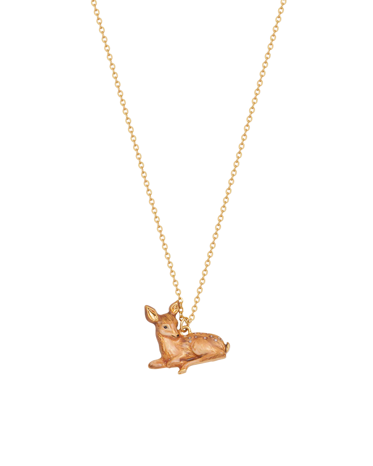 Gold Fawn Necklace - Image 4