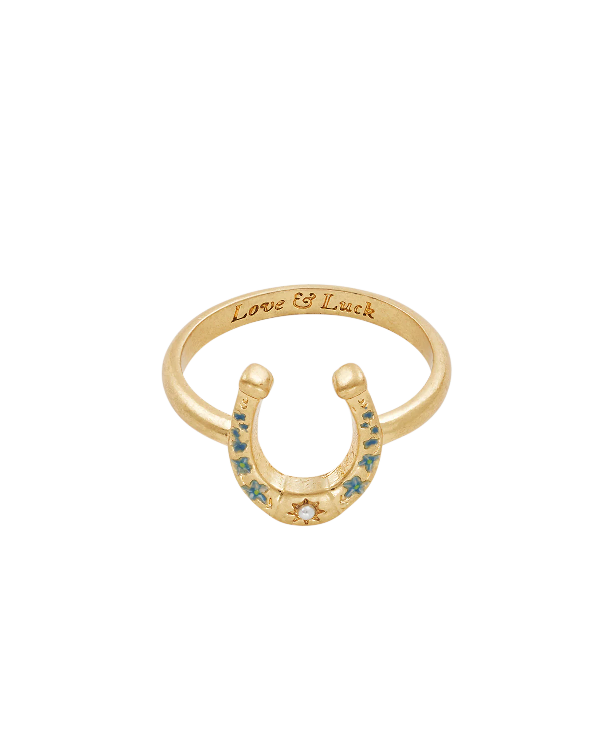 Lucky in Love Gold Ring - Image 3