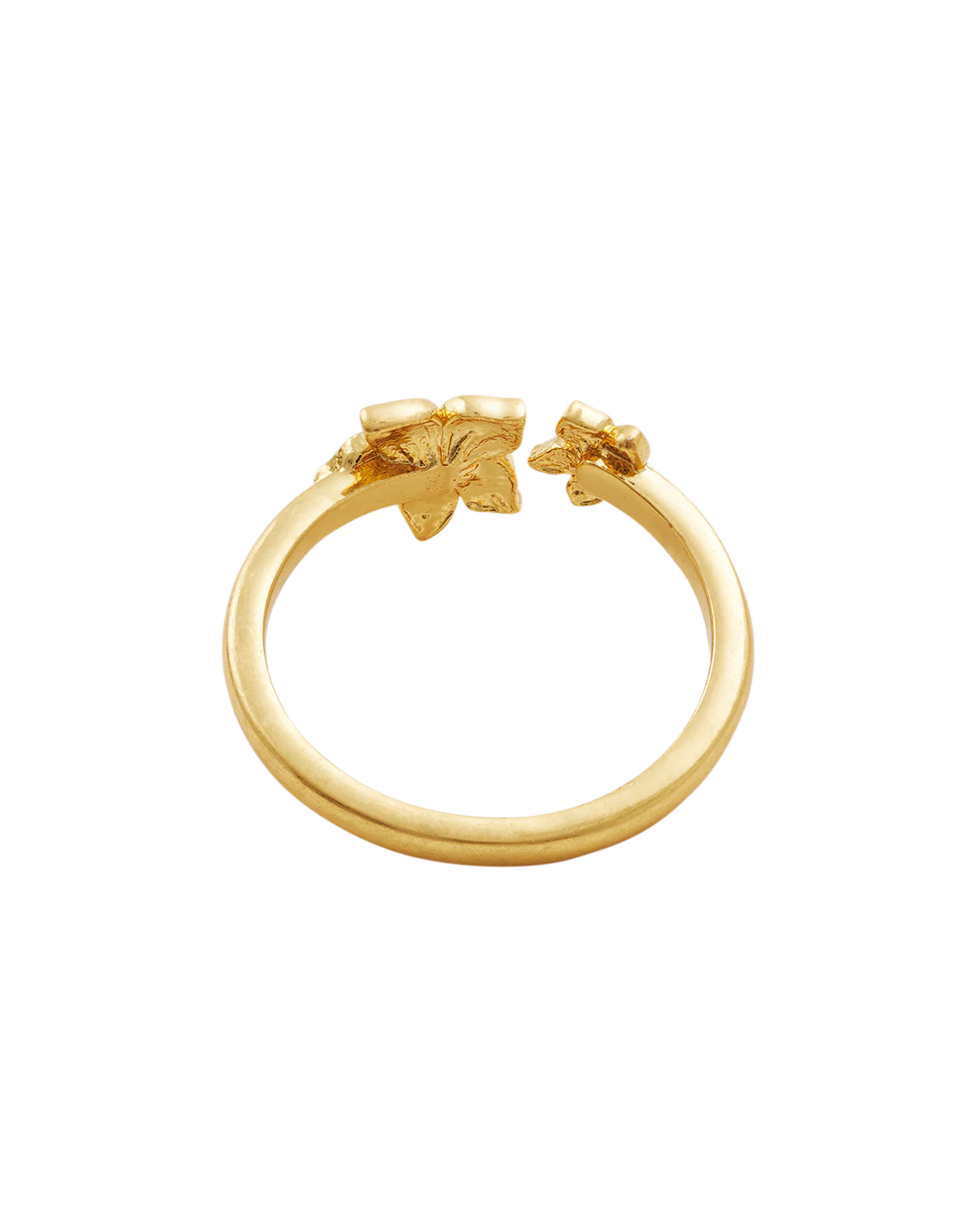 Gold Jasmine & Pearl Ring - Image 4