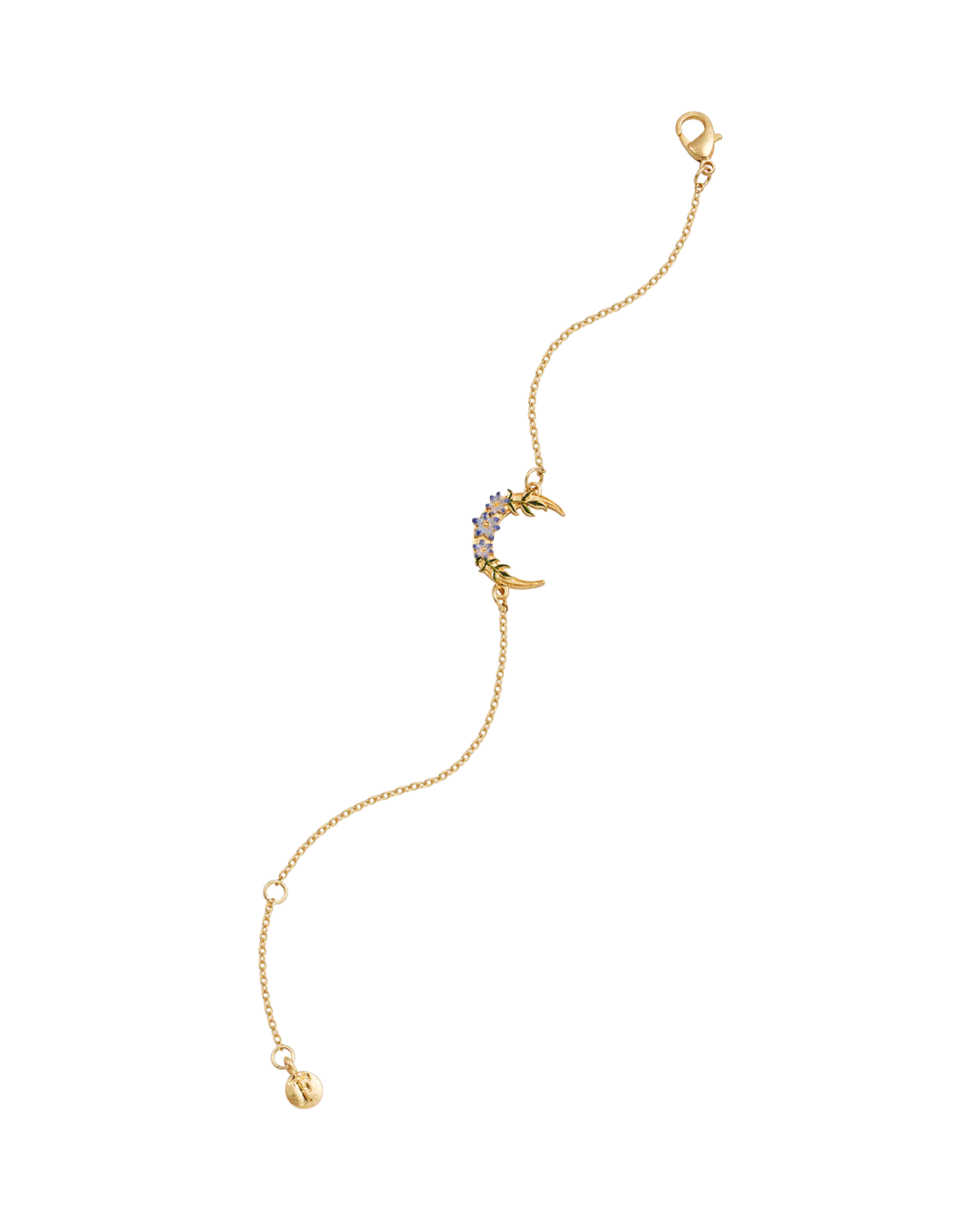 Gold Nightshade Moon Bracelet - Image 5