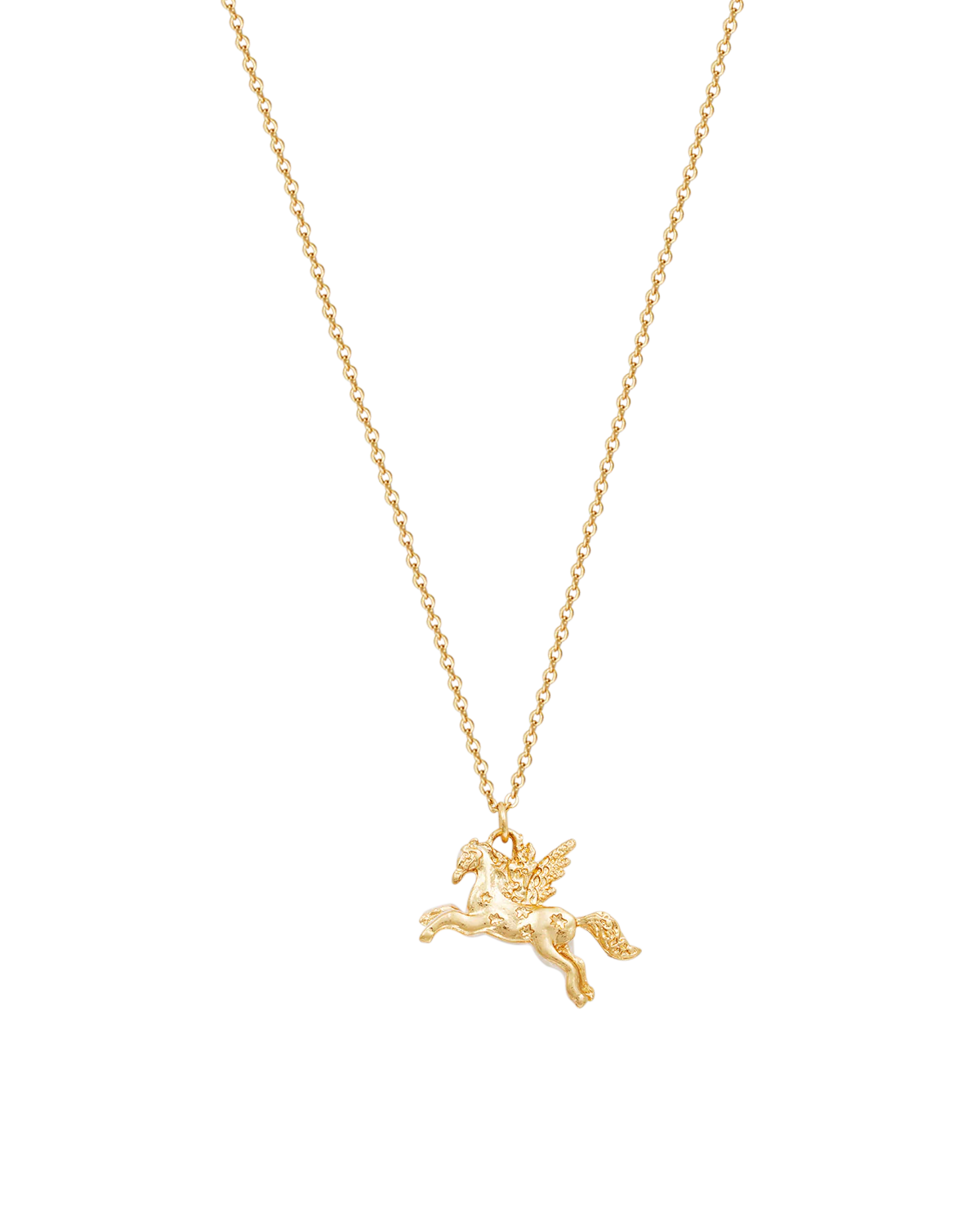 Gold Pegasus Necklace - Image 6