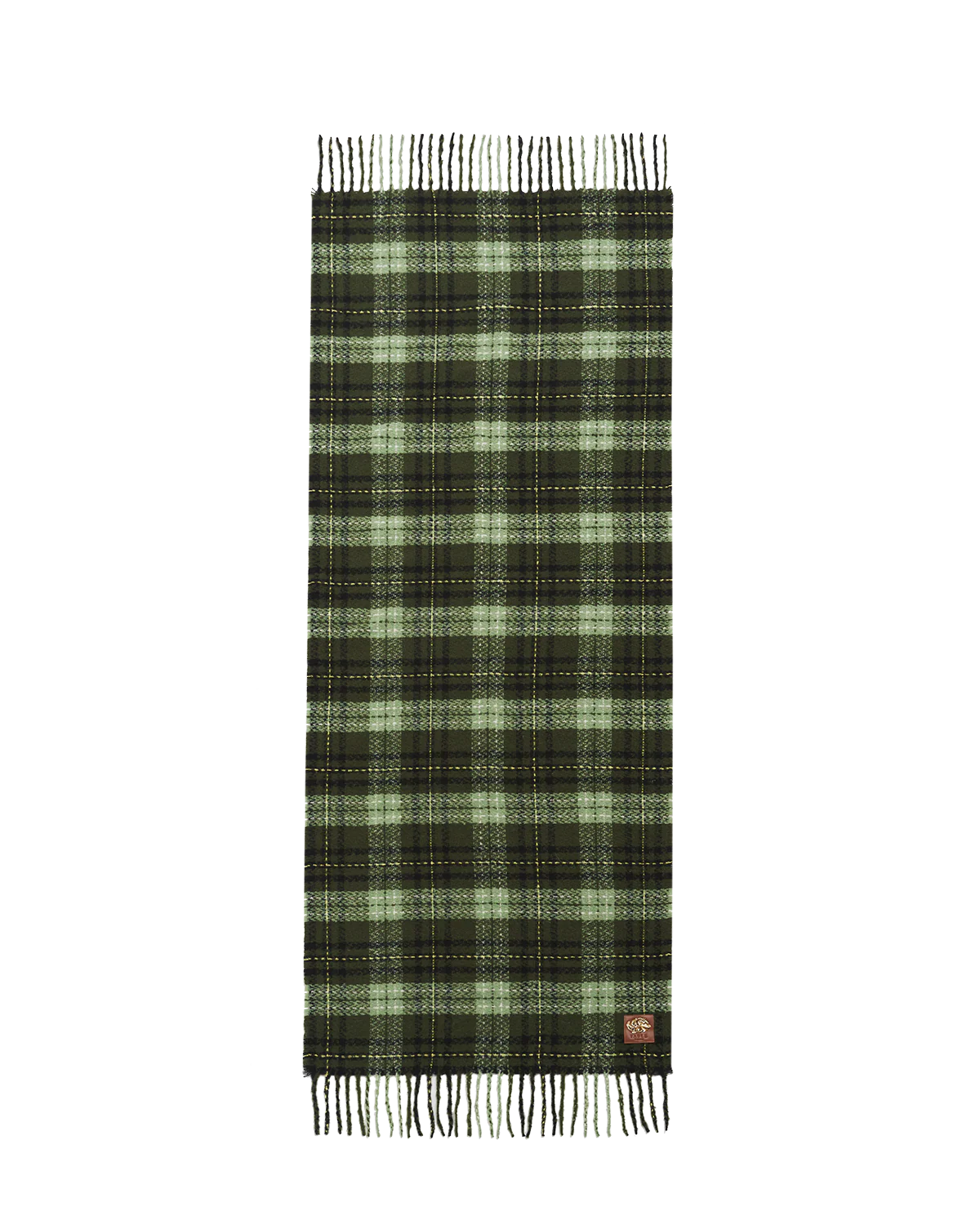 Green Boucle Scarf - Image 5