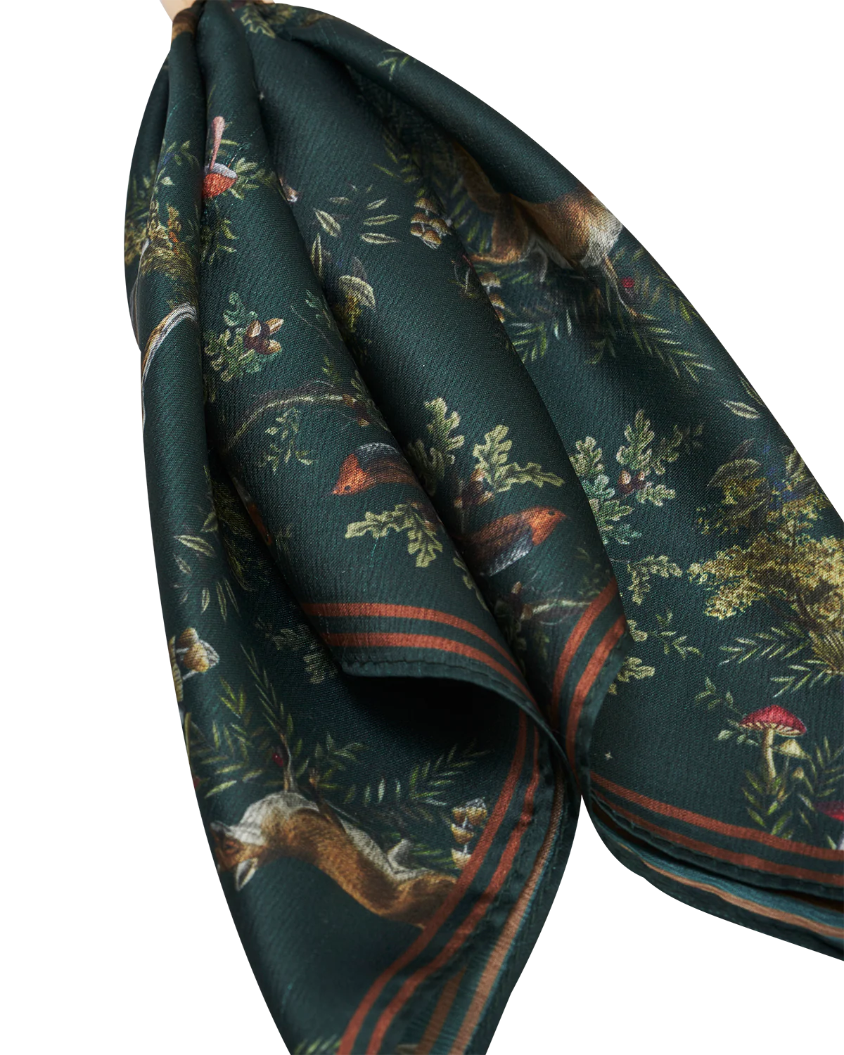 Green Into the Woods Scarf Bag Charm - Image 3