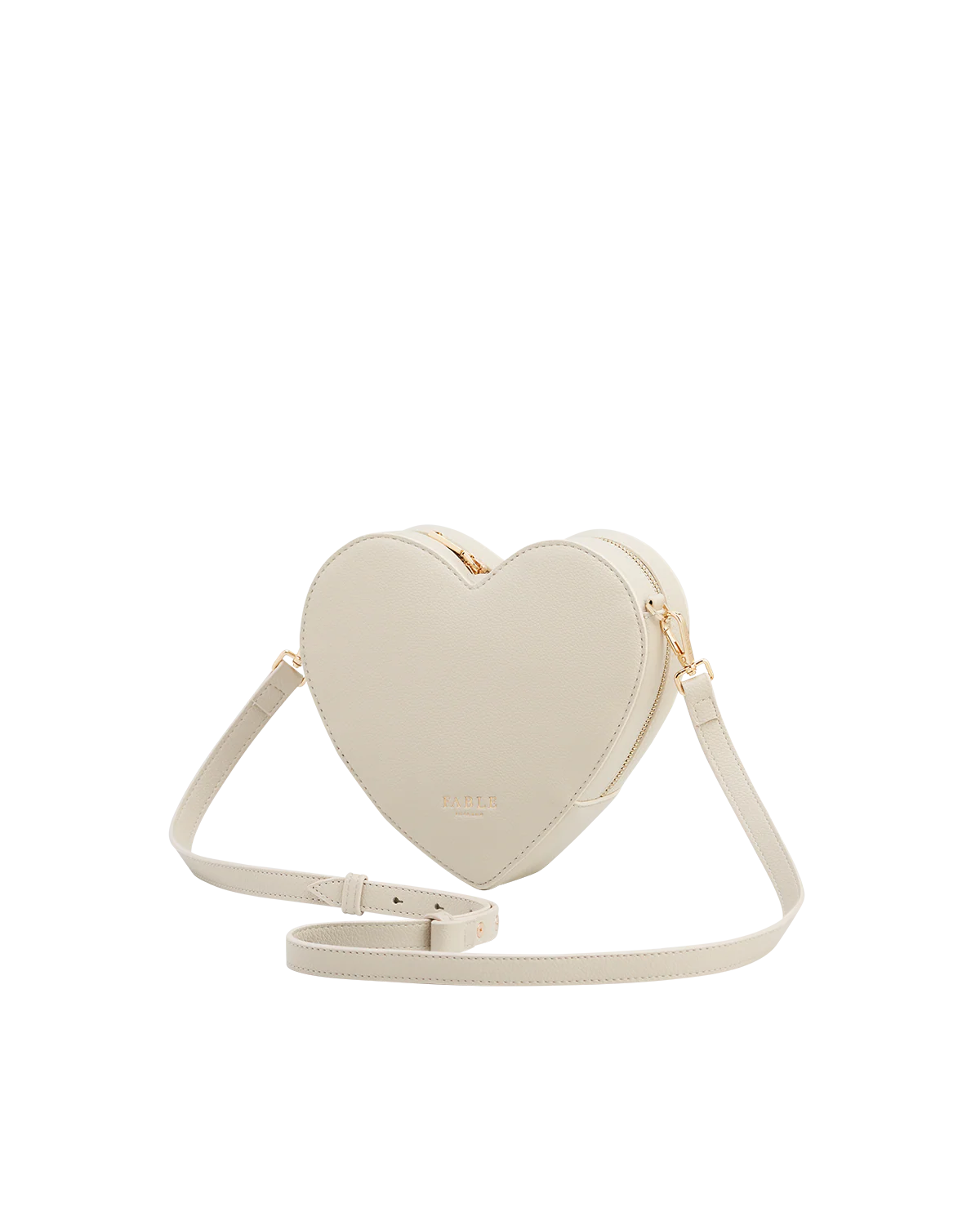 Heart Crossbody Bag in Stone - Image 5