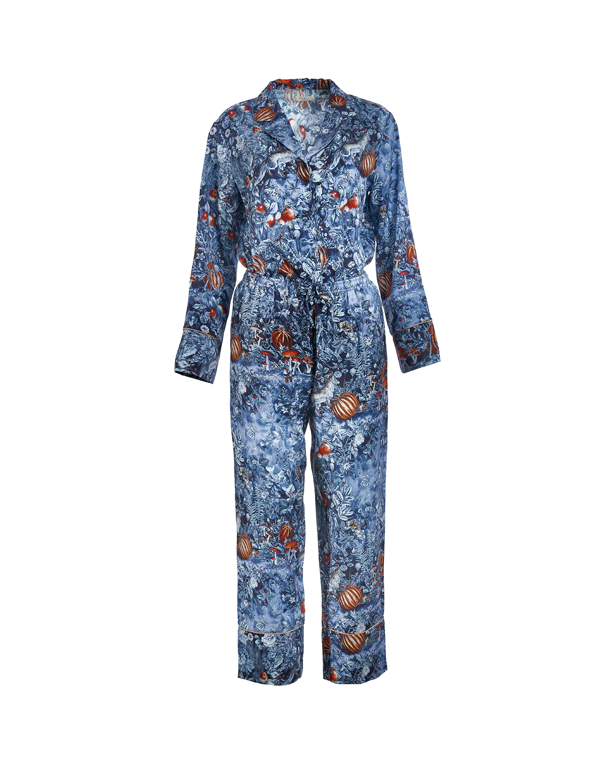 Nocturnal Garden Pyjamas Midnight Blue - Image 6