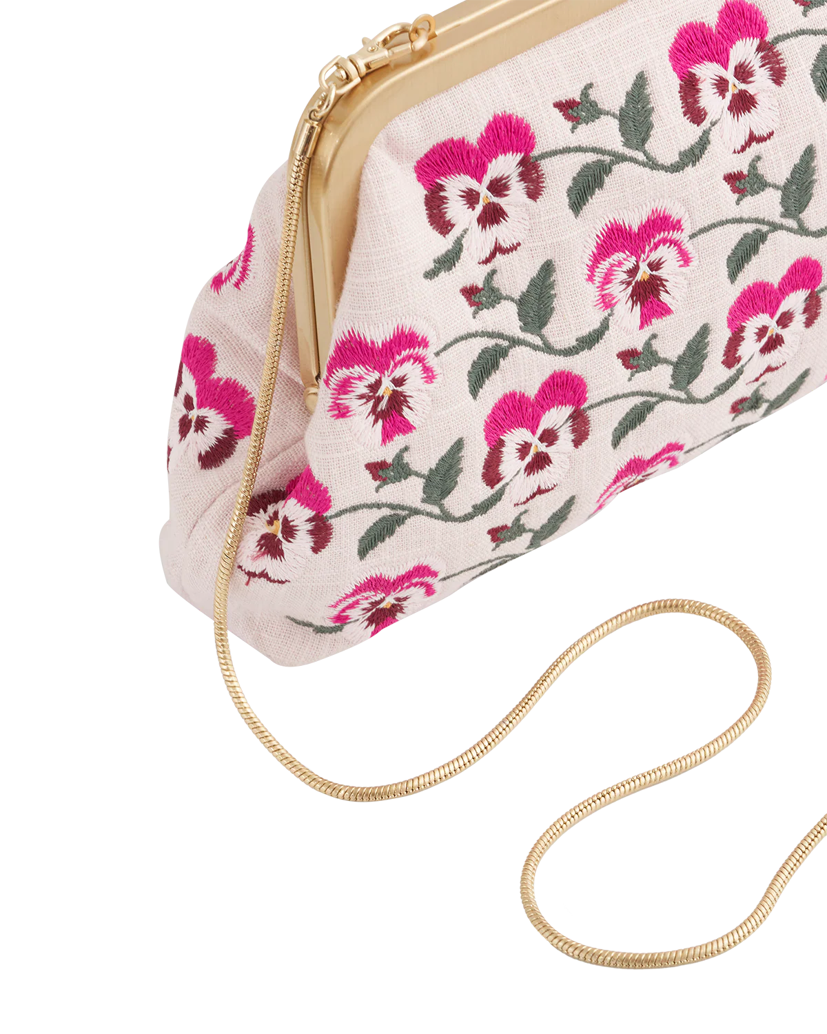 Pansy Victoriana Pink Clutch - Image 3