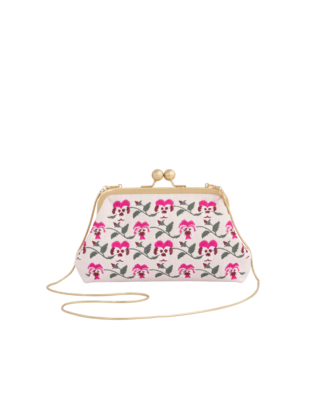 Pansy Victoriana Pink Clutch - Image 4