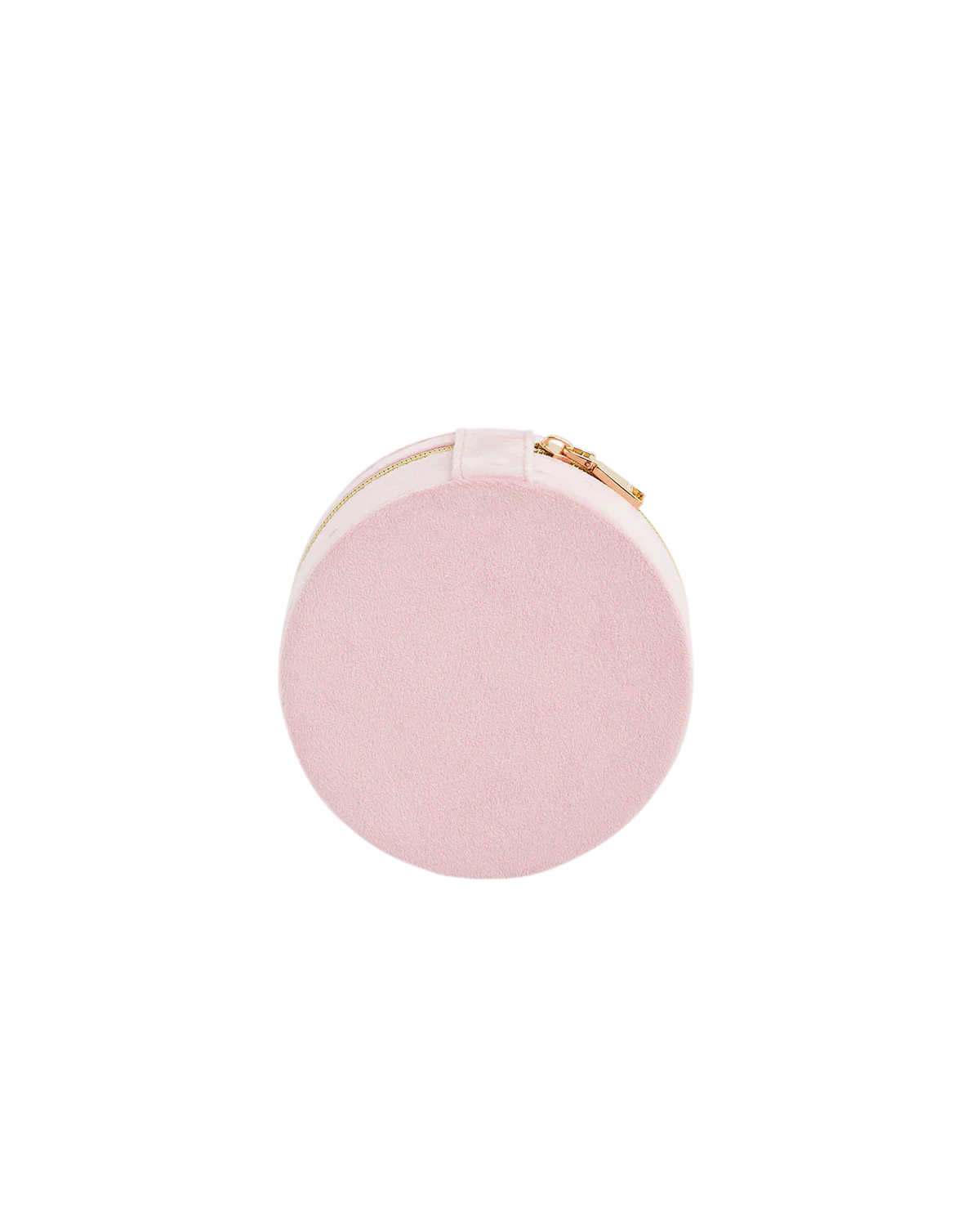 Pink Ladybird Velvet Embroidered Circle Jewellery Box - Image 7