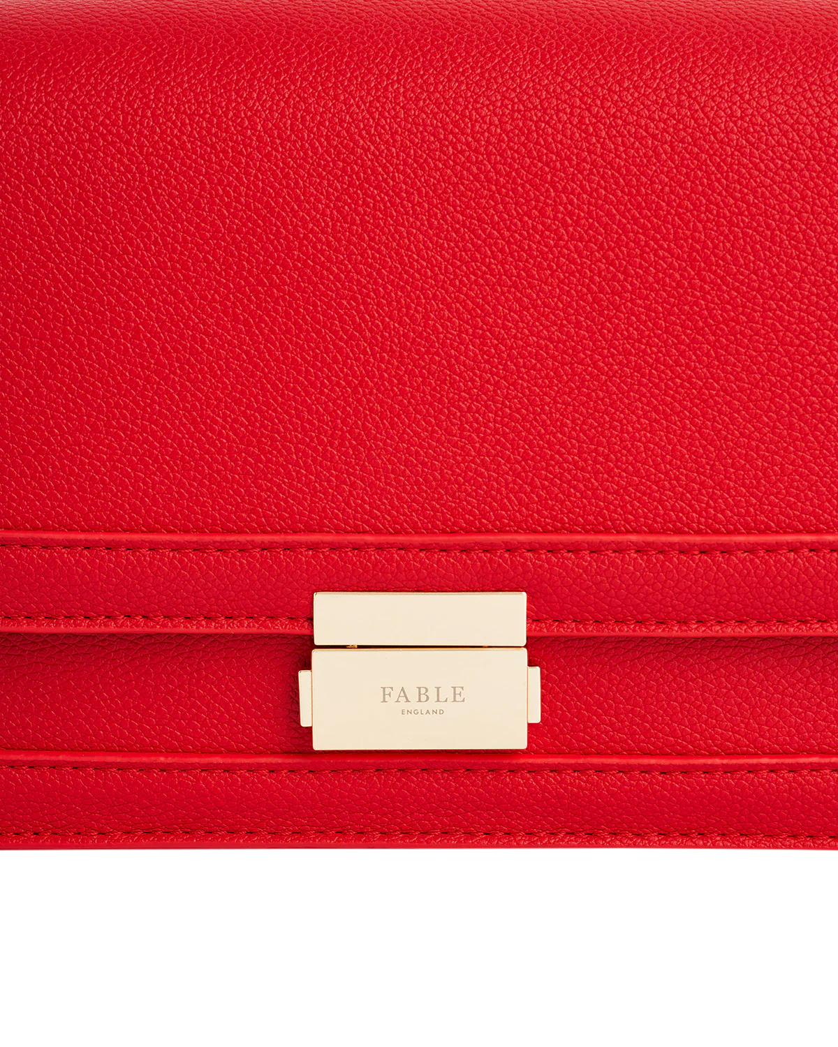 Kate Red Foldover Bag - Image 5