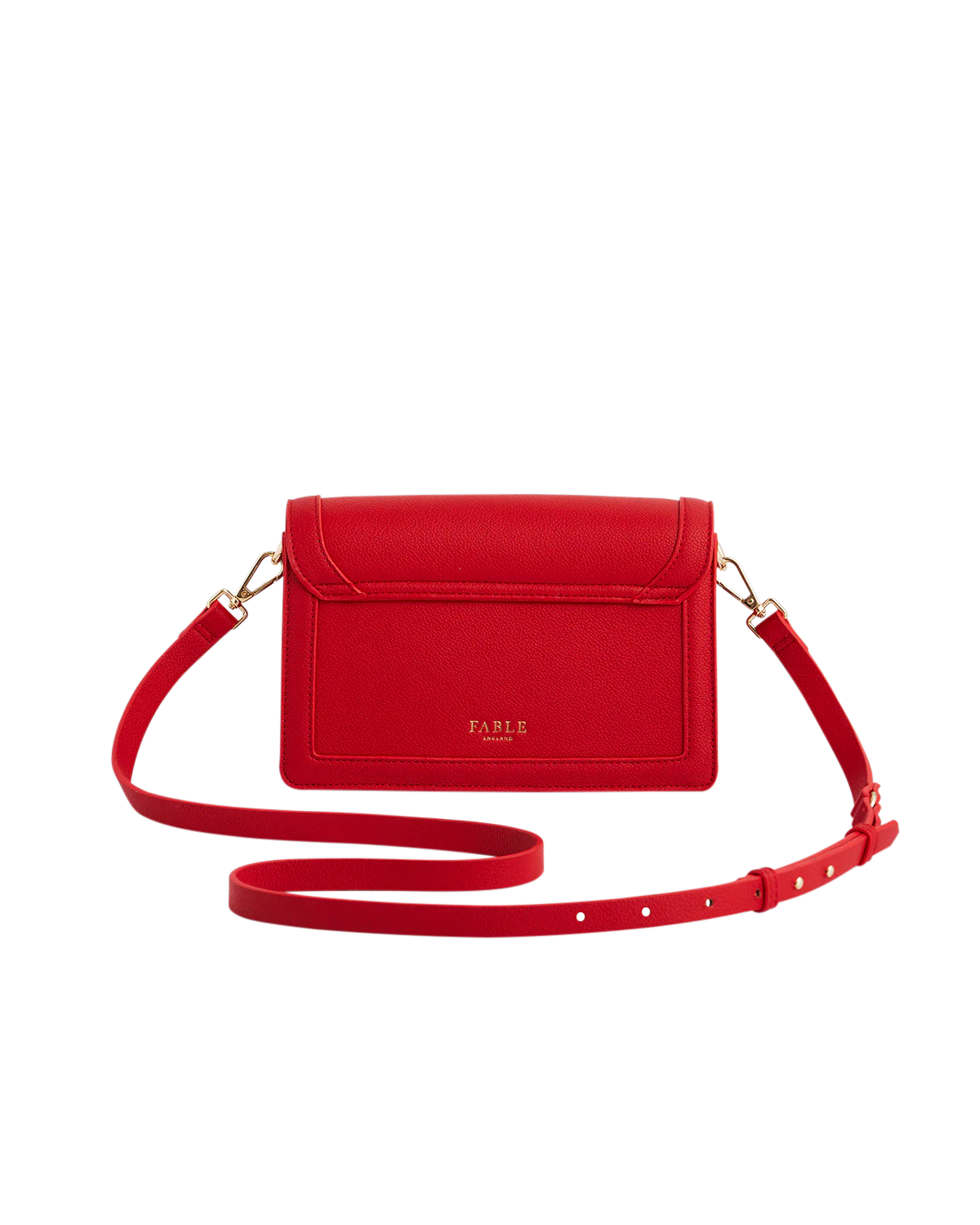 Kate Red Foldover Bag - Image 6