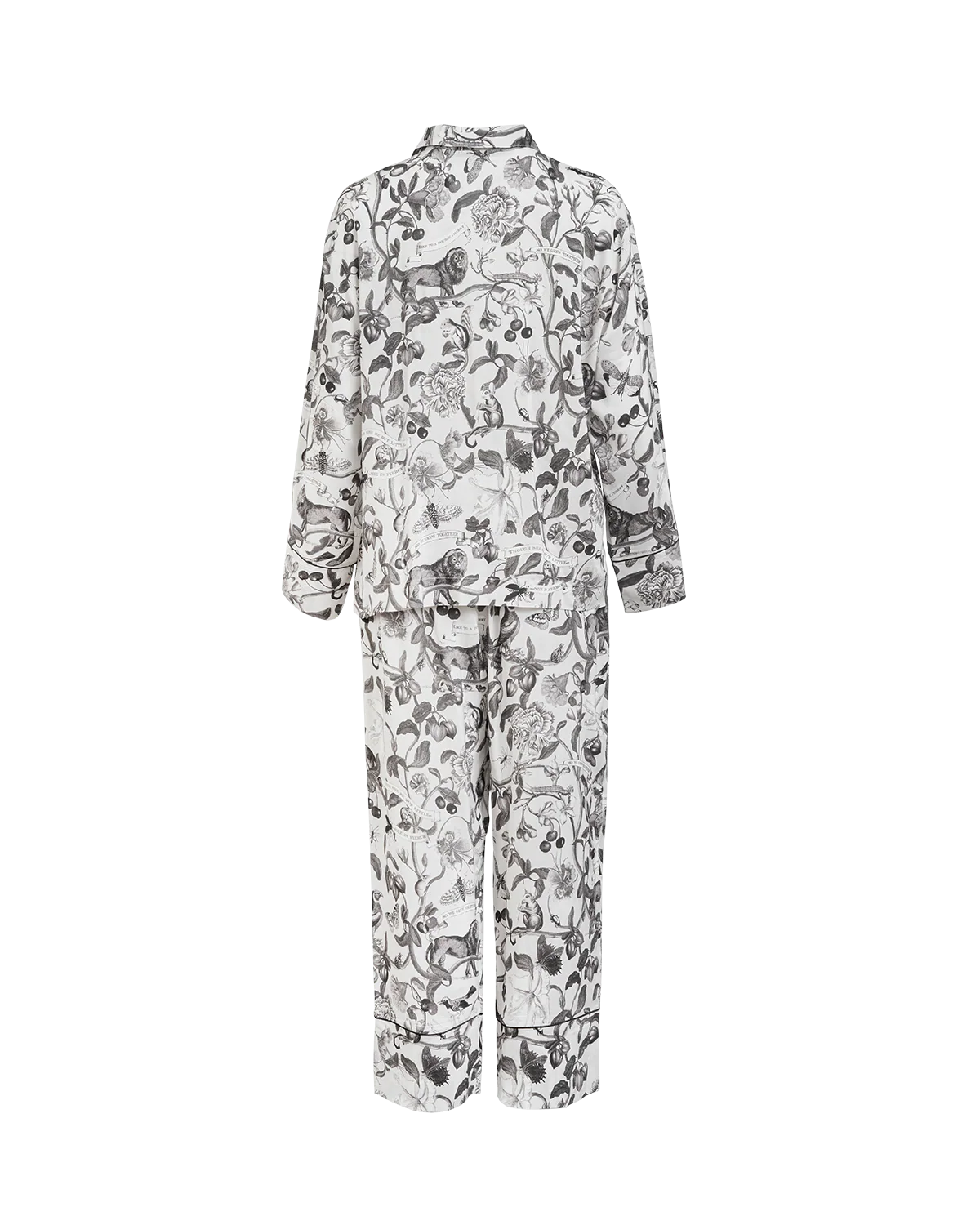 Tree of Life Monochrome Long Pyjamas - Image 4