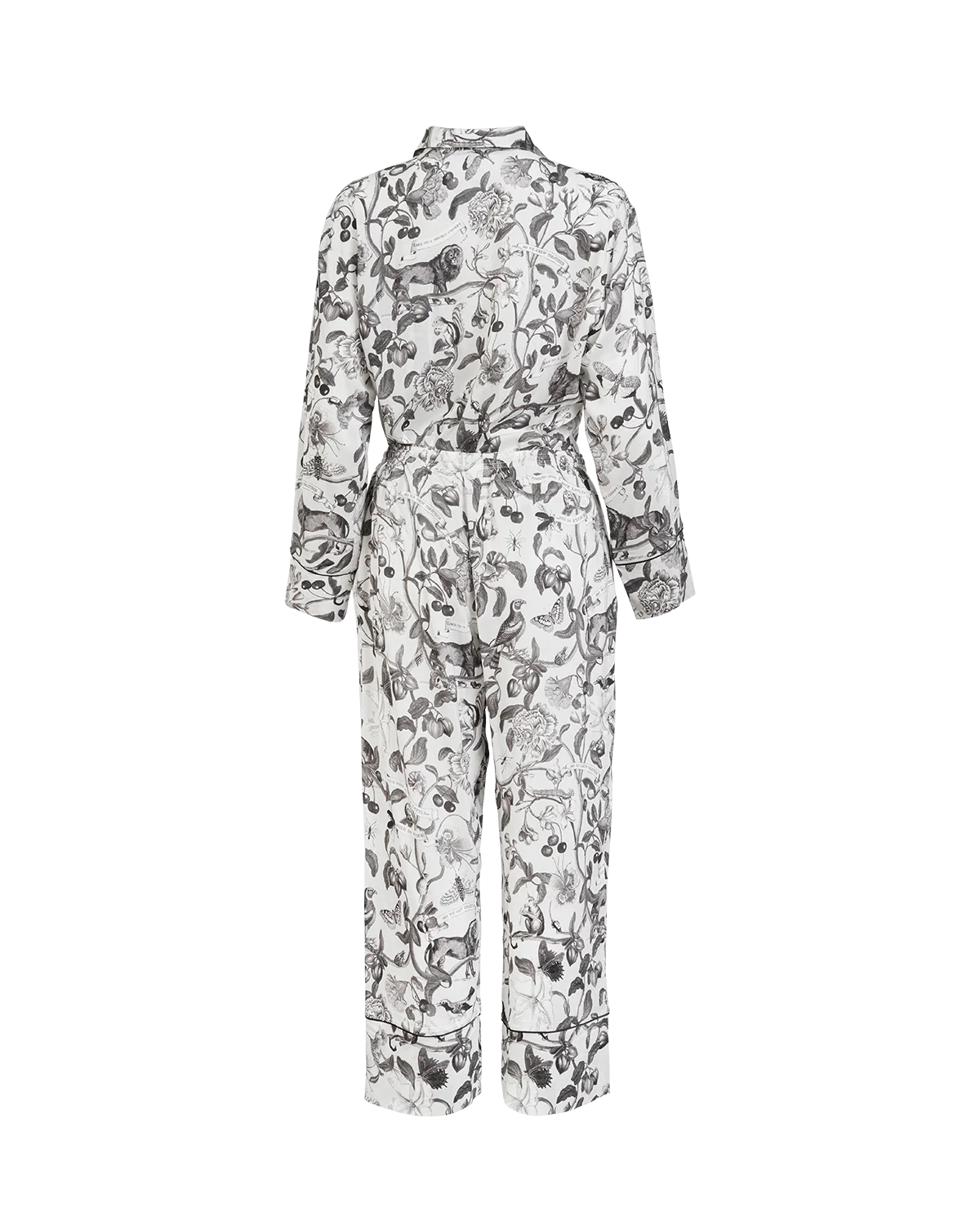 Tree of Life Monochrome Long Pyjamas - Image 6