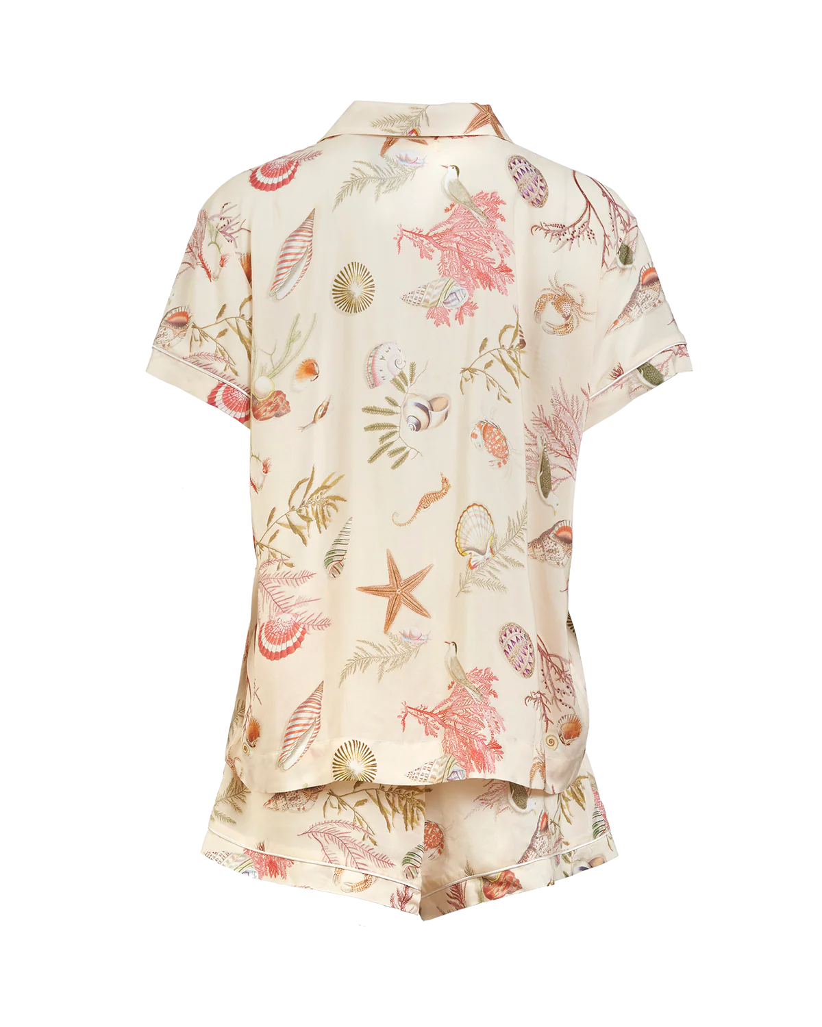 Whispering Sands Lotus Pink Short Pyjamas - Image 4