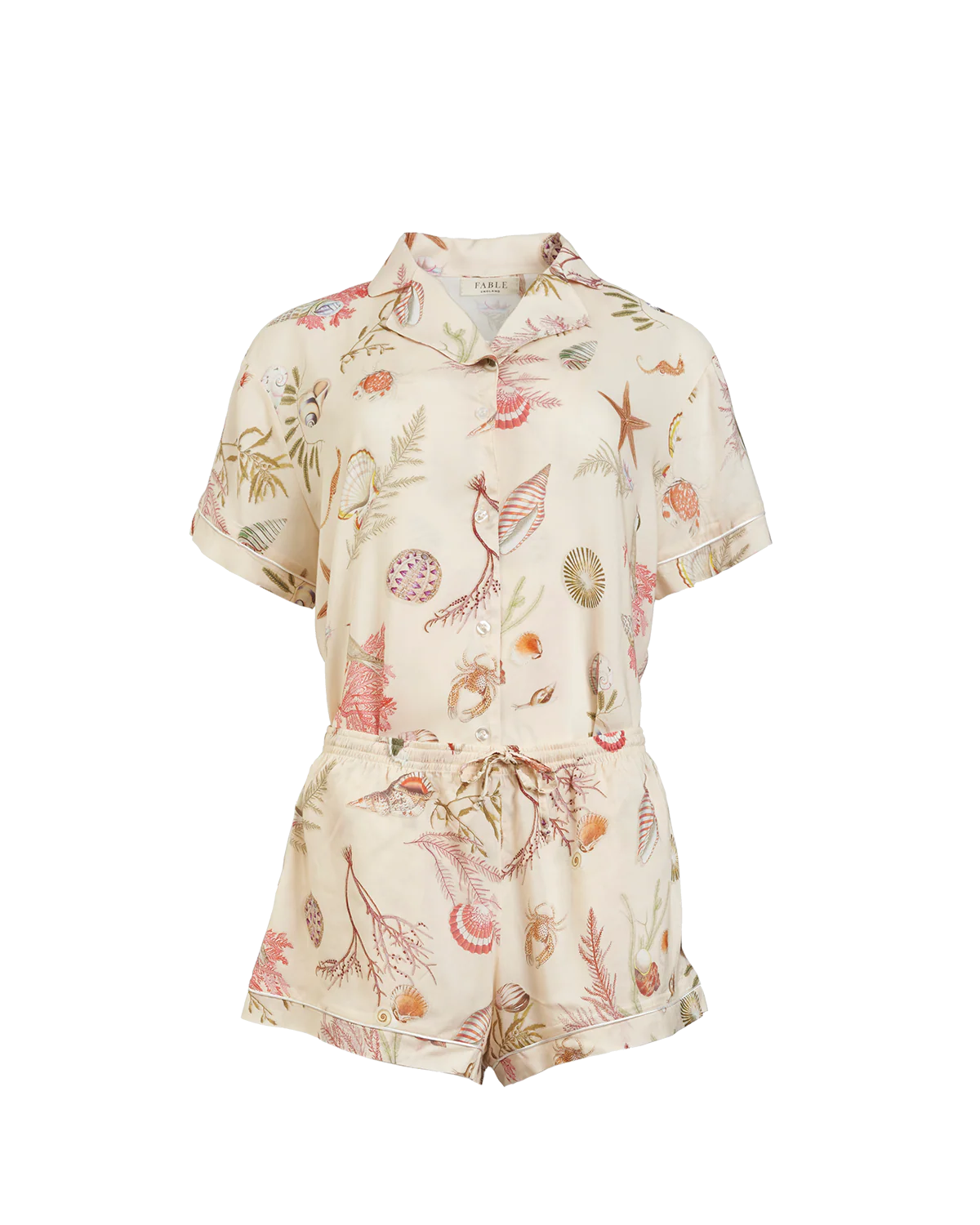 Whispering Sands Lotus Pink Short Pyjamas - Image 5
